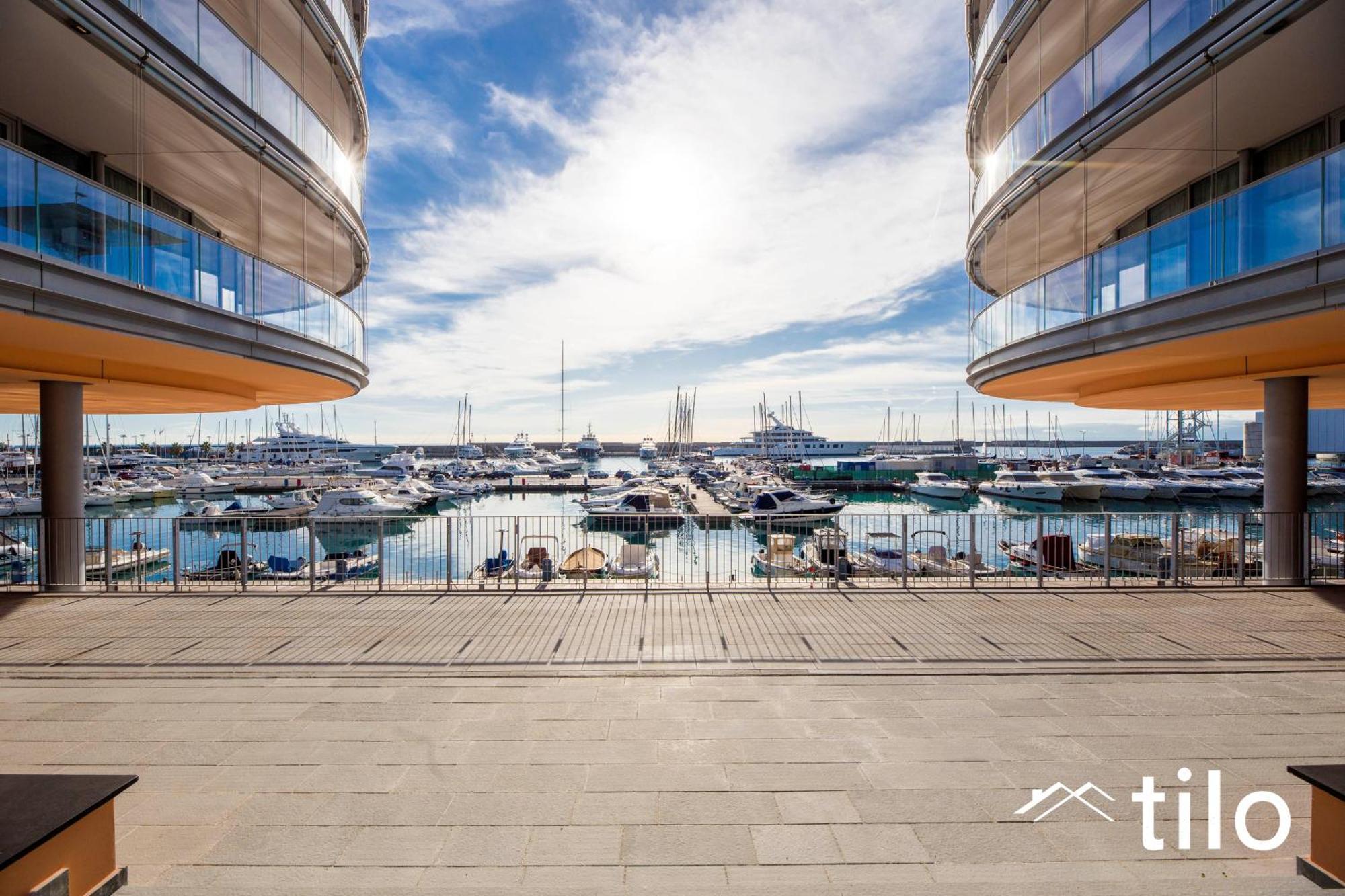Waterfront Luxury Studio, Free Parking, Ac, Netflix & Wifi By Tilo Lux Genova